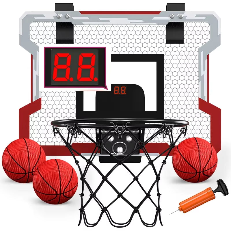 Outdoor Basketball Hoop for Kids Indoor Basketball Hoops,Mini Basketball Hoop with 3 Balls Toys for 3 4 5 6 7 8 9 10 11 12+ Year